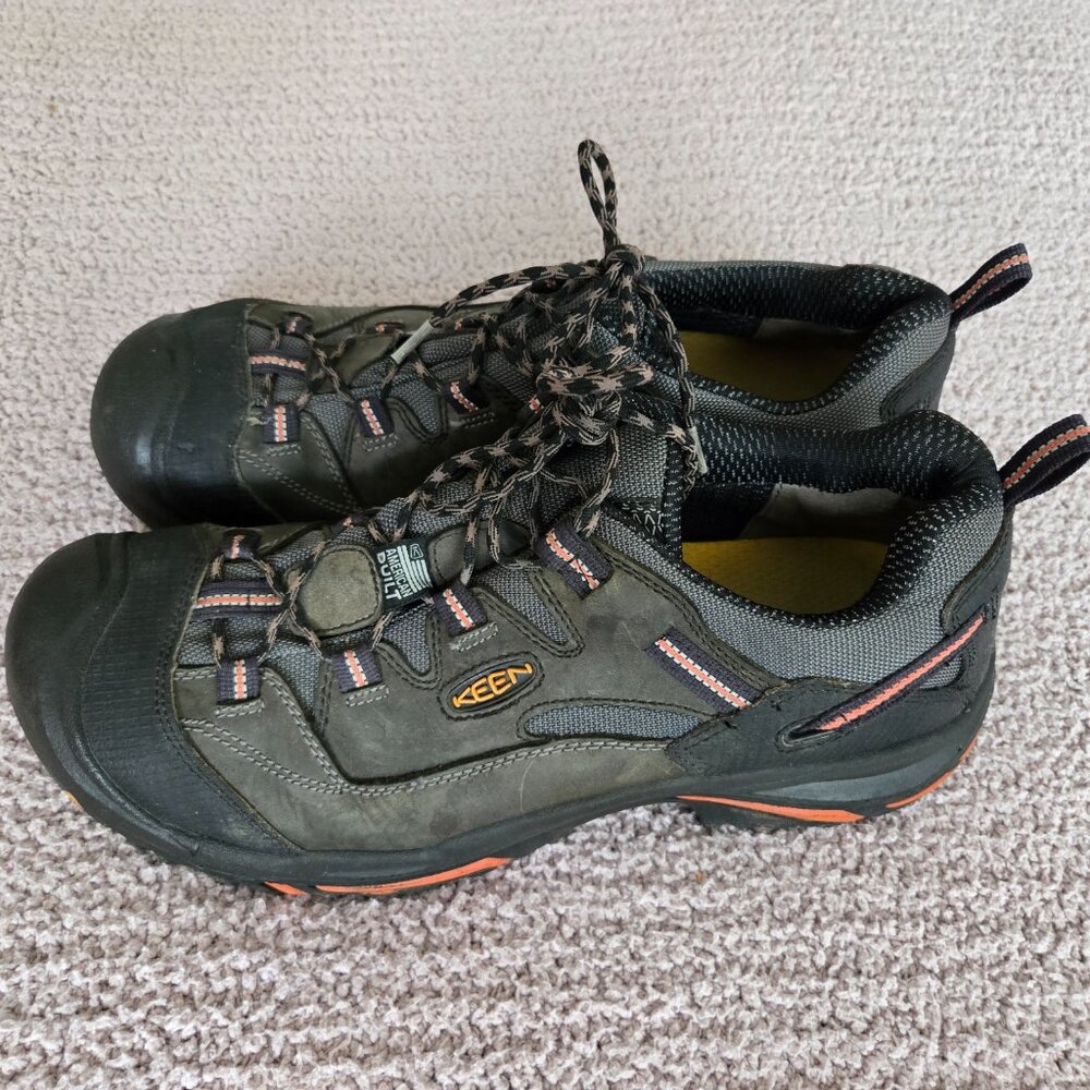 Men’s KEEN Braddock Steel Toe Utility Shoes AMERICAN BUILT Size 13 - Picture 2 of 13